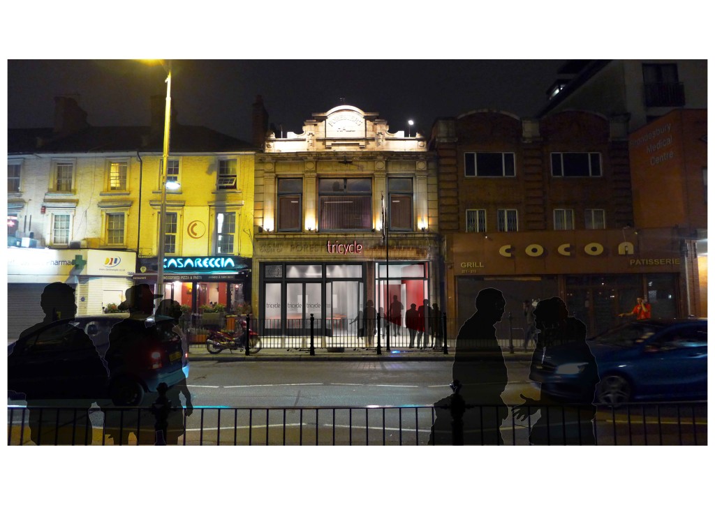 Tricycle Theatre Frontage